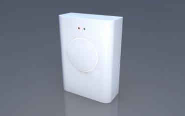 MP3-Funkgong mit Batteriebetrieb und LED-Anzeige "Chime White"