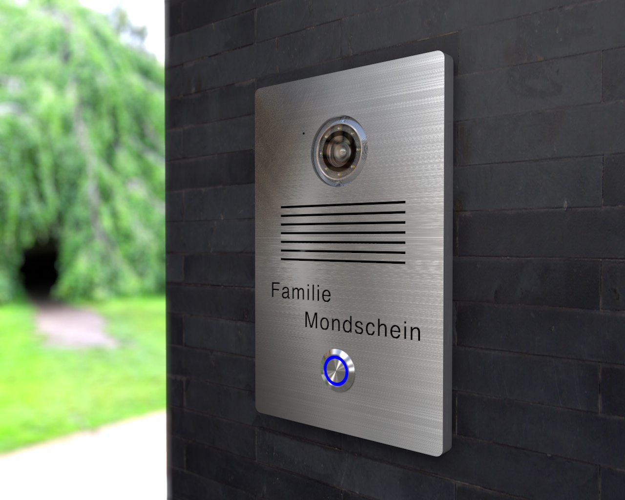 Bild: Video Türsprechanlage