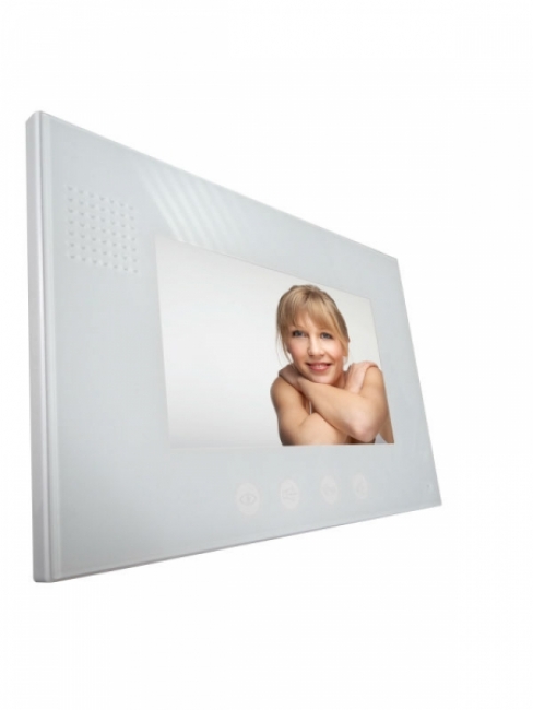 Video Türsprechanlage mit LED-Hintergrundbeleuchtung & Sony Kamera  inkl. 1 x 7-Zoll Monitor "Gleam"
